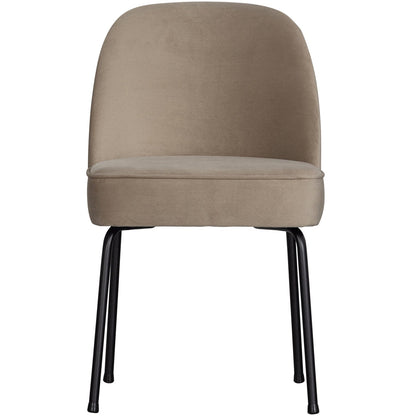 Woood Vogue Eetkamerstoel Velvet Khaki - KwaliteitWonen.nl