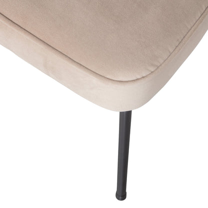 Woood Vogue Eetkamerstoel Velvet Khaki - KwaliteitWonen.nl