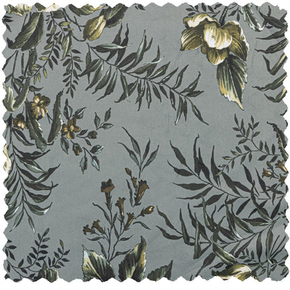 Woood Vogue Eetkamerstoel Velvet Poppy Grijs - KwaliteitWonen.nl