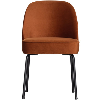 Woood Vogue Eetkamerstoel Velvet Roest - KwaliteitWonen.nl
