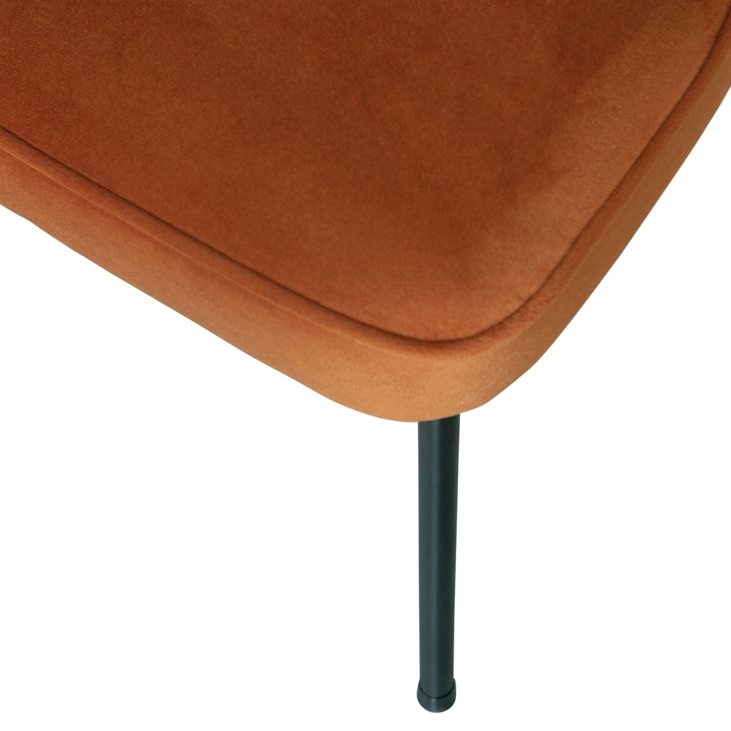 Woood Vogue Eetkamerstoel Velvet Roest - KwaliteitWonen.nl