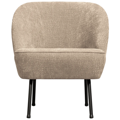 Woood Vogue Fauteuil 3 D Chenille Zand - KwaliteitWonen.nl