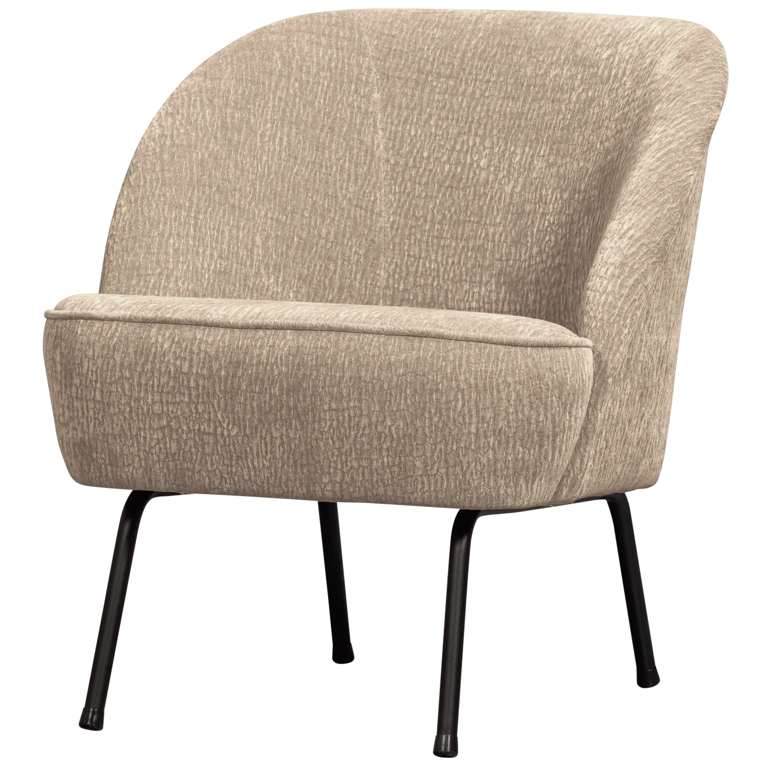 Woood Vogue Fauteuil 3 D Chenille Zand - KwaliteitWonen.nl