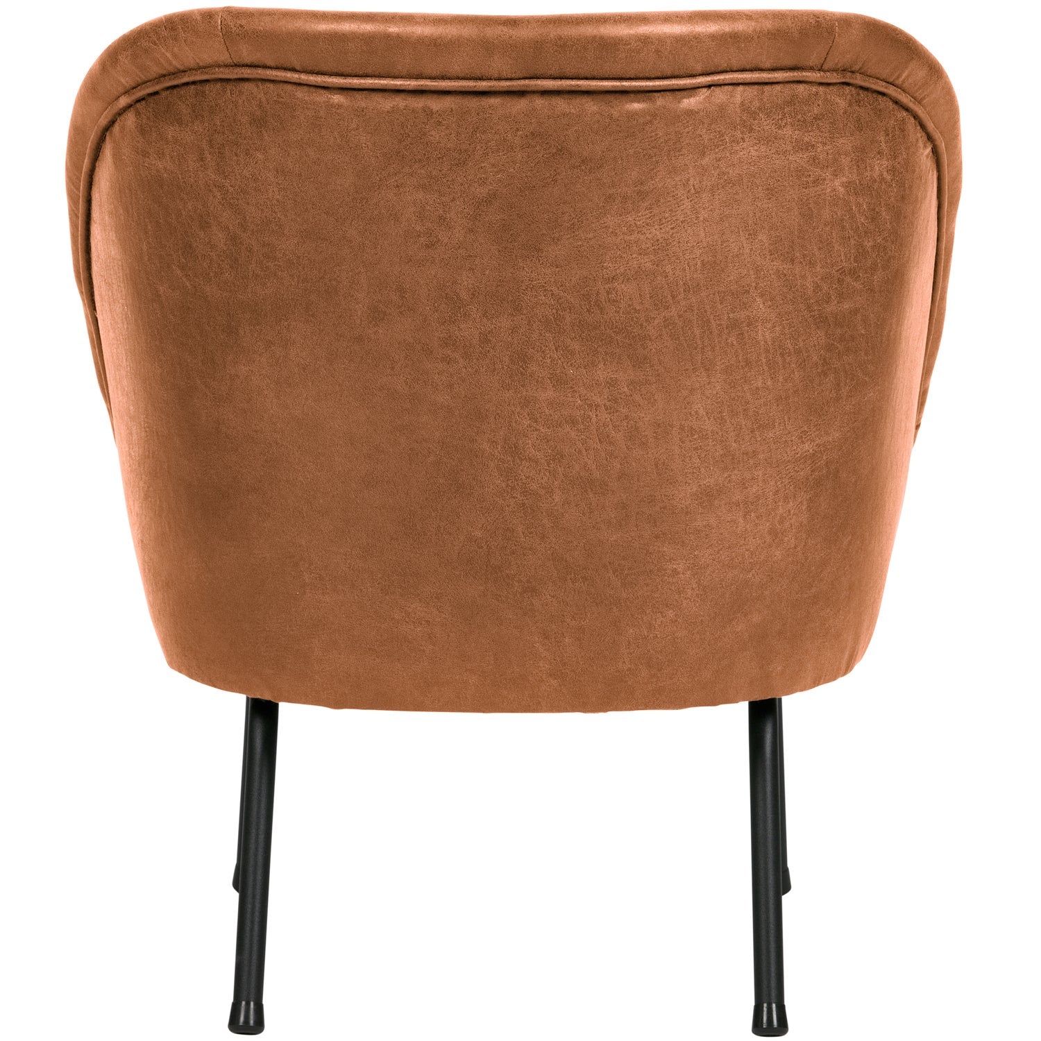 Woood Vogue Fauteuil Ecoleer Cognac - KwaliteitWonen.nl