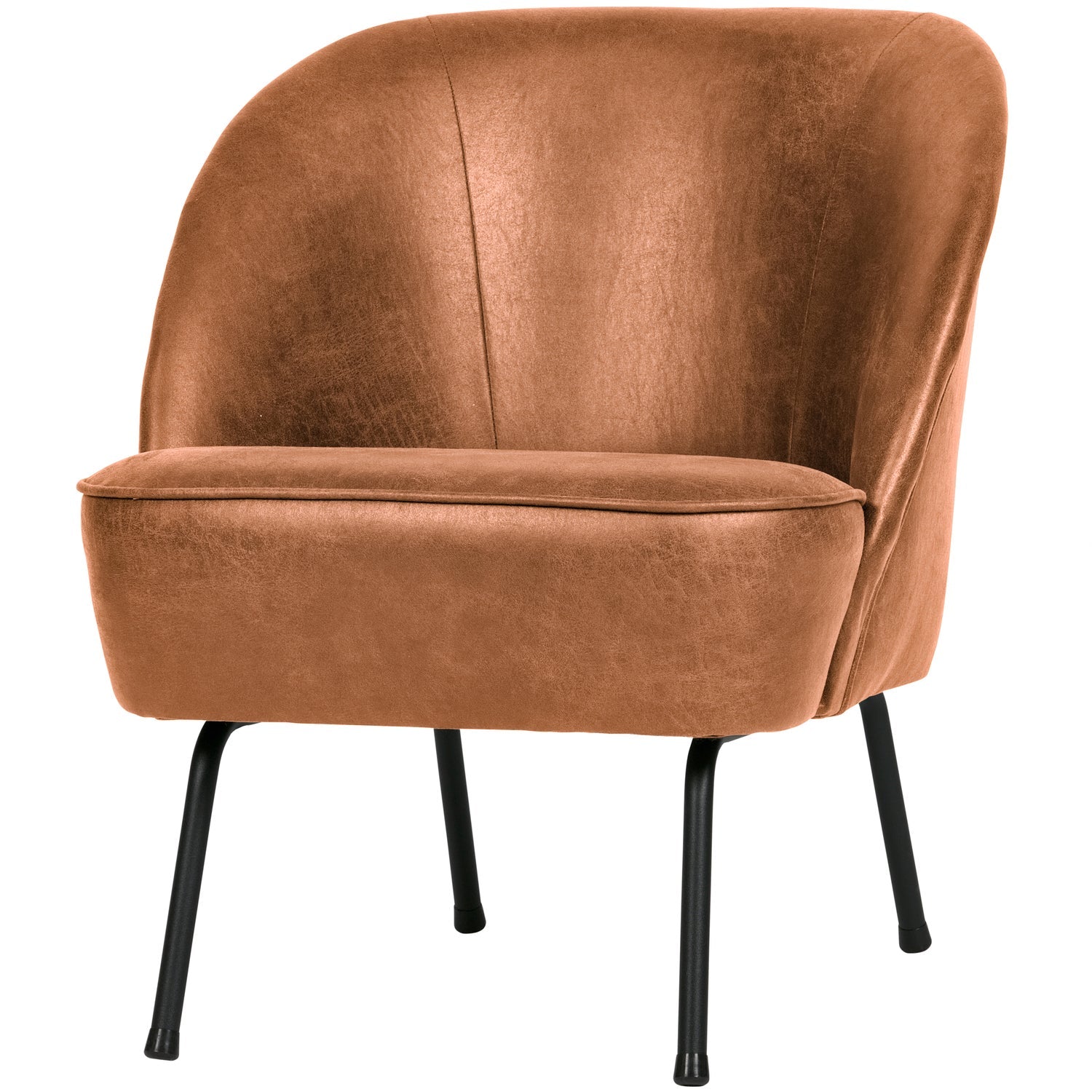Woood Vogue Fauteuil Ecoleer Cognac - KwaliteitWonen.nl