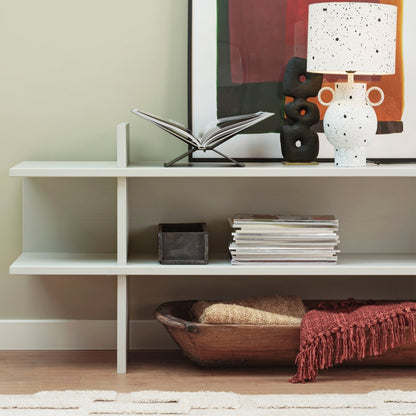 Woood Wandtafel Jana Sidetable Grenen Mist [Fsc] - KwaliteitWonen.nl