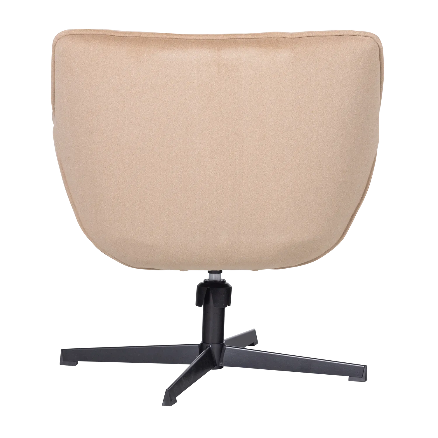 Woood Wibo Draaifauteuil Mat Velvet Zand [Fsc] - KwaliteitWonen.nl