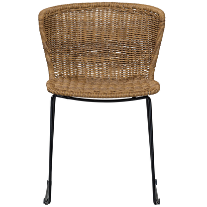 Woood Wings Tuinstoel Touw Naturel (Set Van 2) - KwaliteitWonen.nl