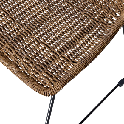 Woood Wings Tuinstoel Touw Naturel (Set Van 2) - KwaliteitWonen.nl