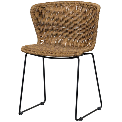 Woood Wings Tuinstoel Touw Naturel (Set Van 2) - KwaliteitWonen.nl