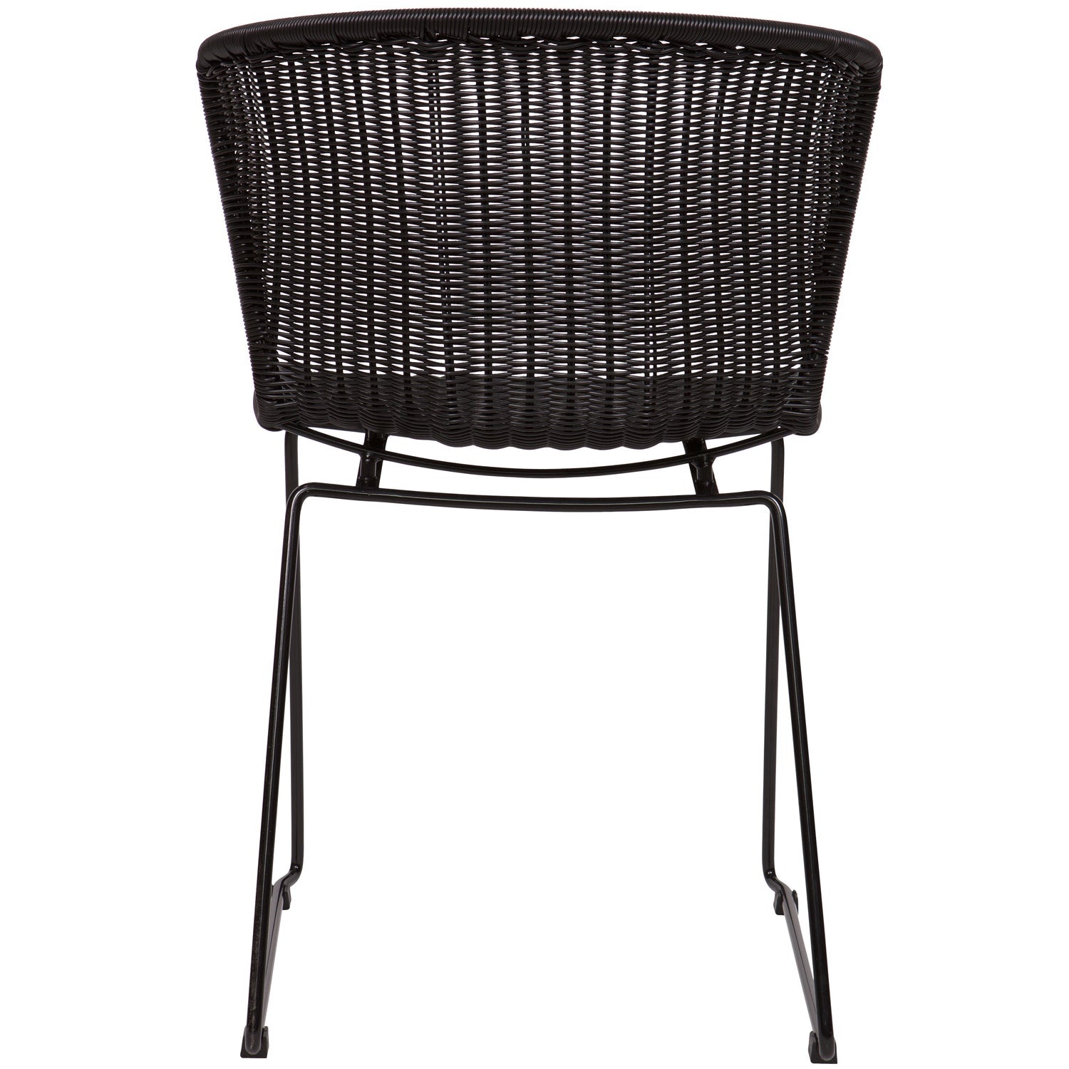 Woood Wings Tuinstoel Zwart (Set van 2) - KwaliteitWonen.nl