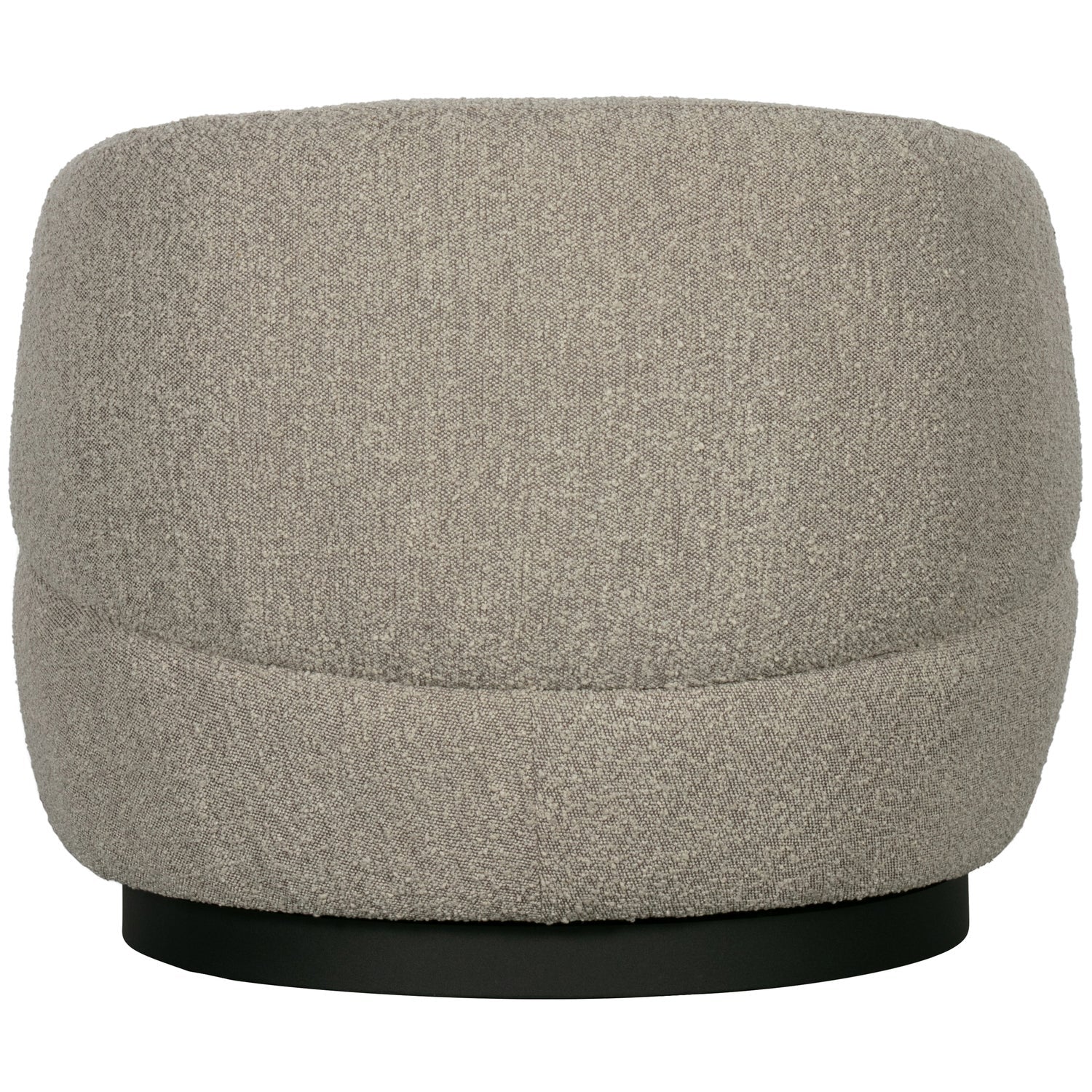Woood Woolly Draaifauteuil Boucle Naturel Melange - KwaliteitWonen.nl