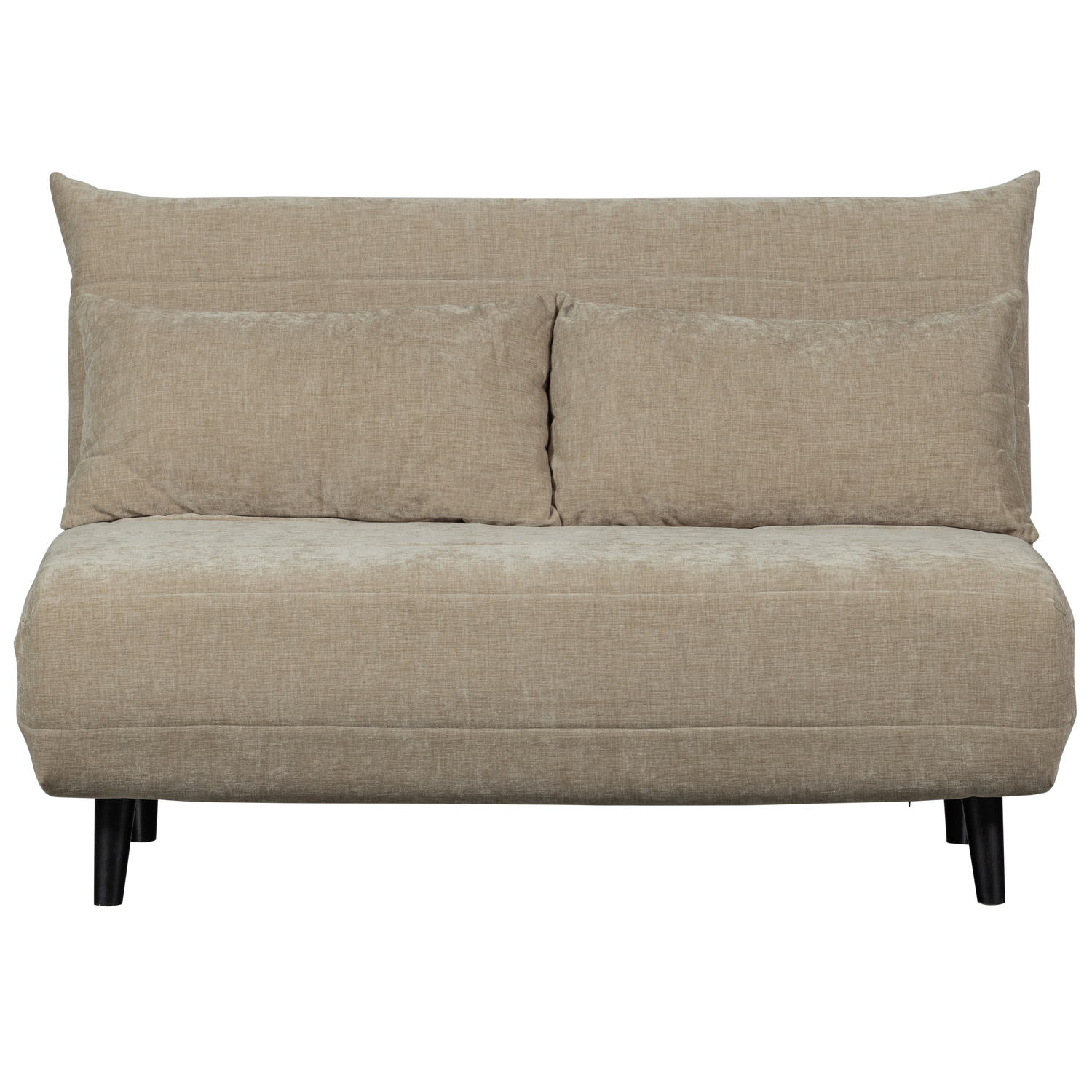 Woood Xem 1 Persoons Slaapbank Velvet Naturel-Kwaliteitwonen.nl