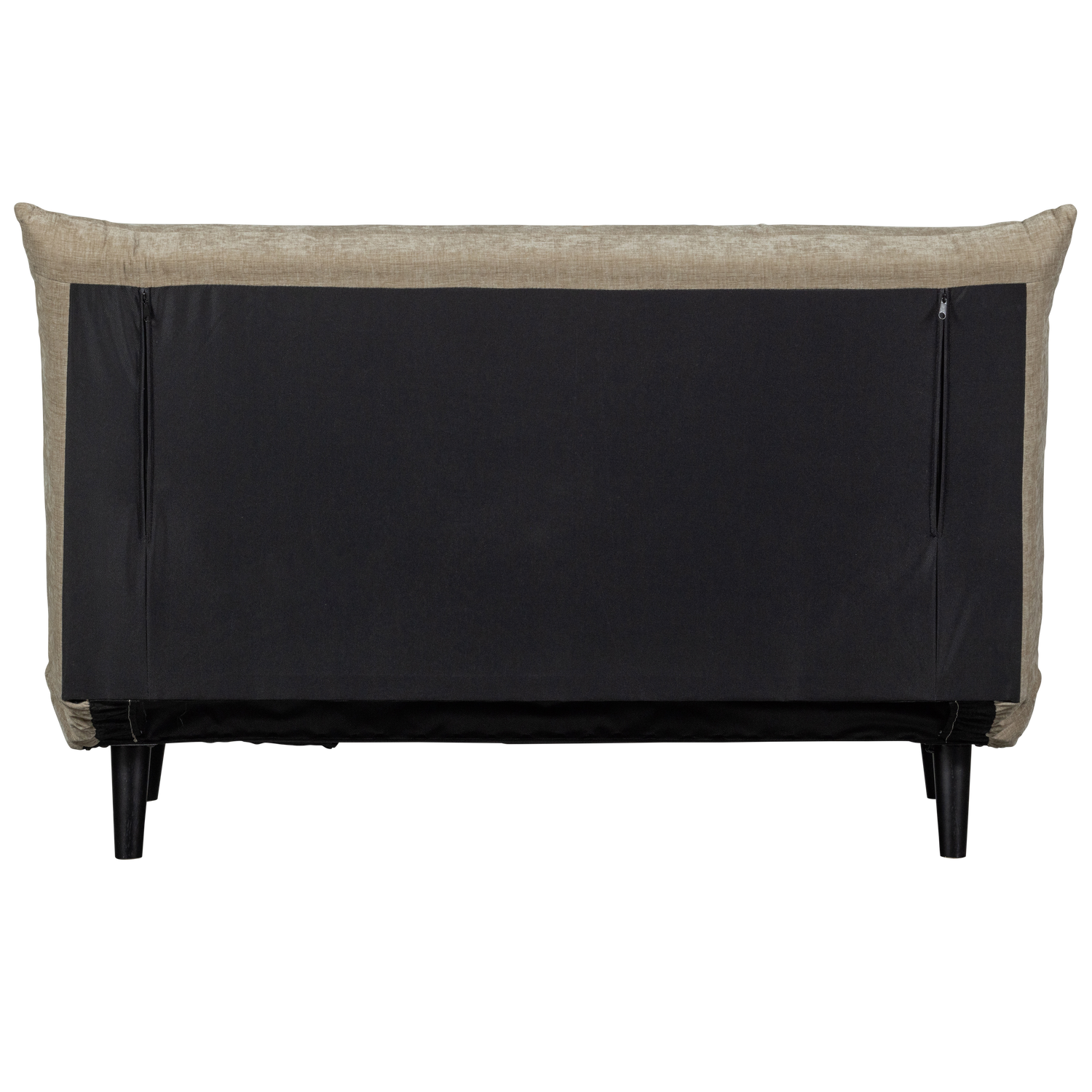 Woood Xem 1 Persoons Slaapbank Velvet Naturel-Kwaliteitwonen.nl