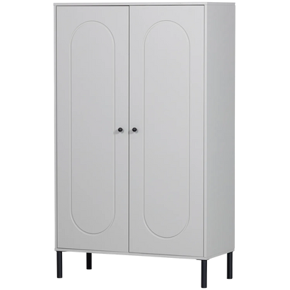 Woood Xina Dressoir Grenen Wolkengrijs [Fsc] - KwaliteitWonen.nl