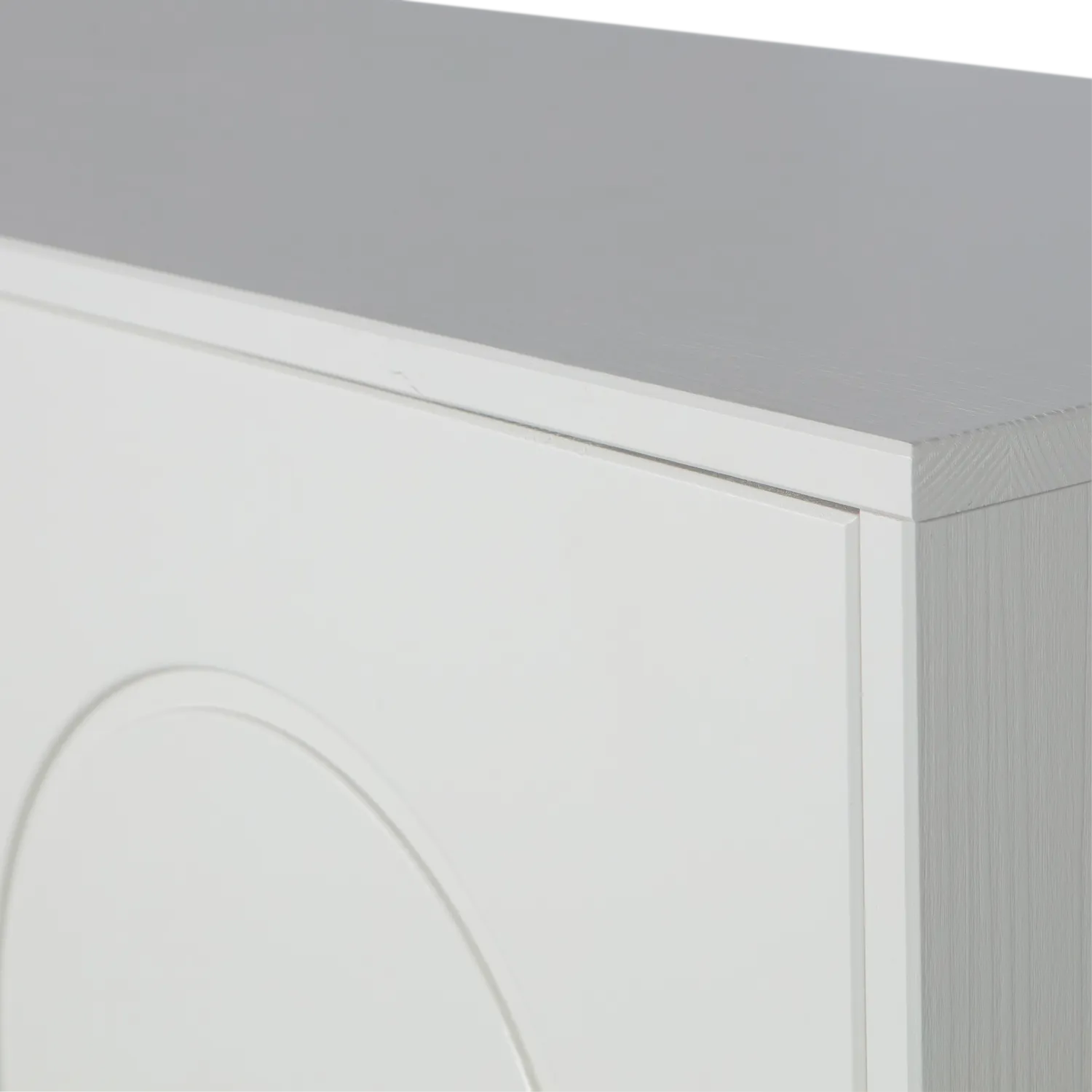 Woood Xina Dressoir Grenen Wolkengrijs [Fsc] - KwaliteitWonen.nl