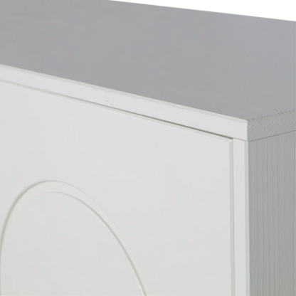 Woood Xina Dressoir Grenen Wolkengrijs [Fsc] - KwaliteitWonen.nl