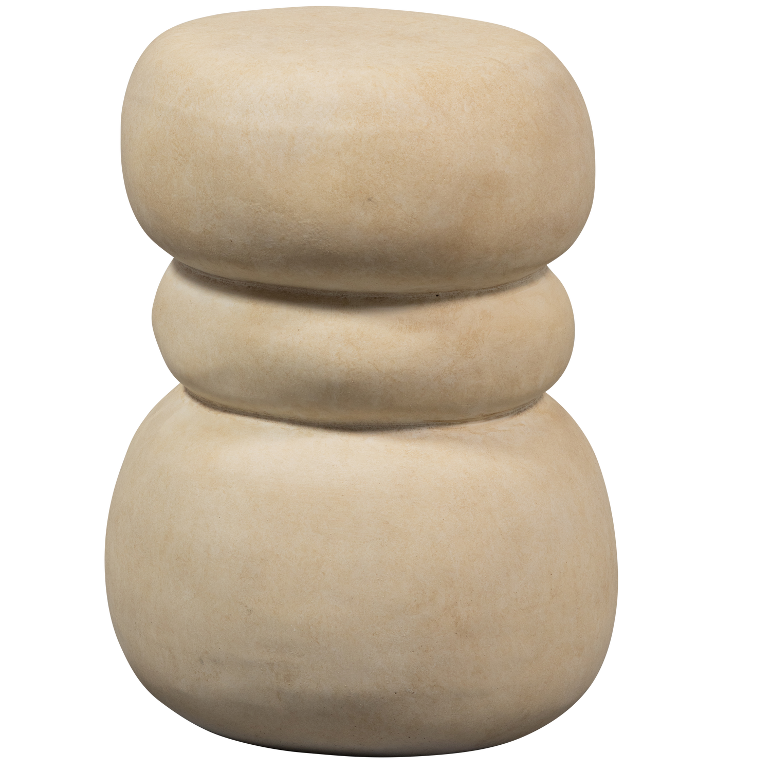 Woood Yvo Bijzettafel Betonlook Naturel-Kwaliteitwonen.nl