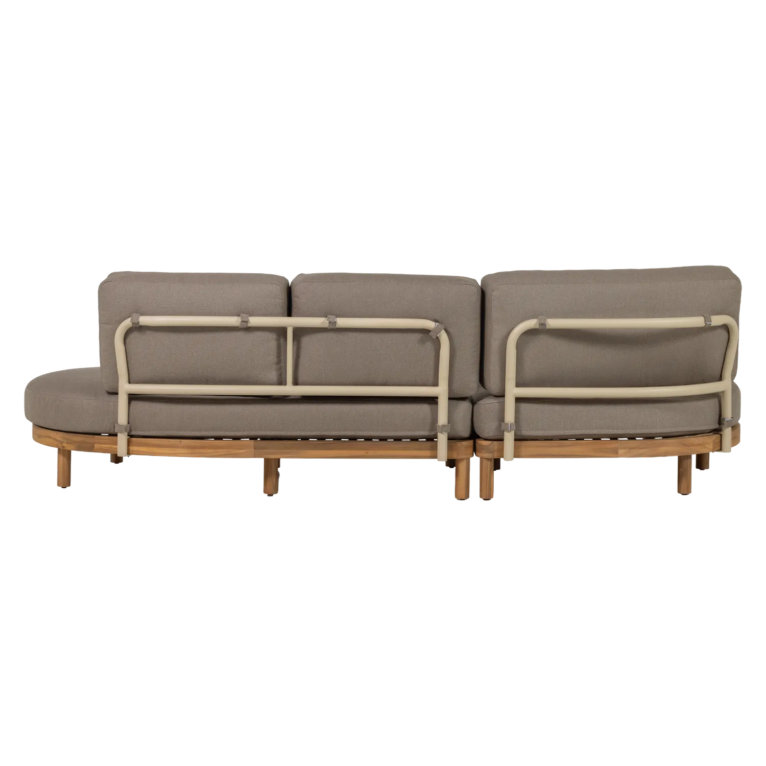 Woood Zinto Tuin Loungeset Links Acaciahout Zand [Fsc] - KwaliteitWonen.nl