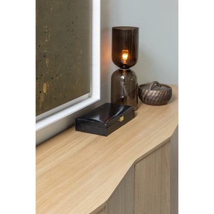 Woood Zuma Dressoir 200cm Eiken Fineer Transparant [Fsc] - KwaliteitWonen.nl